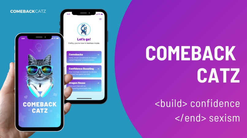 Comeback CatZ: <build> confidence. </end sexism>. – screenshot 1