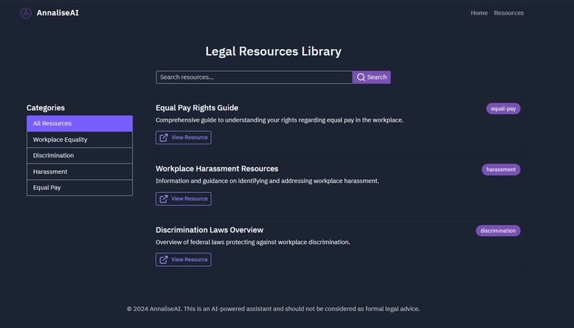 Annalise: AI advisor for women's rights and empowerment. – screenshot 2