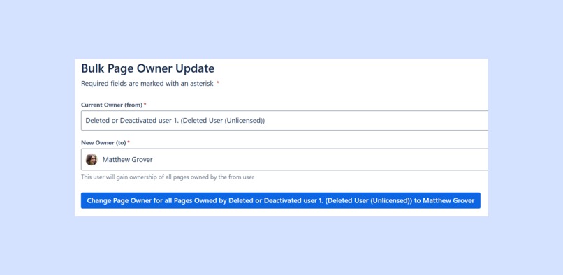 Page Owner Tools and Reports – screenshot 1