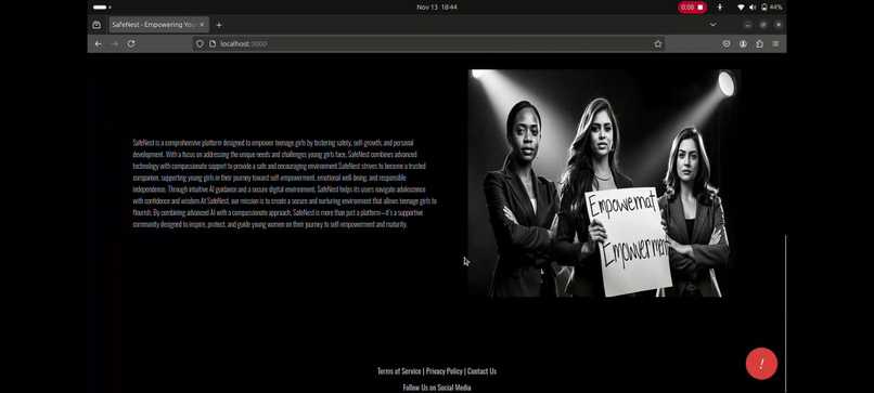 SafeNest: Empowering Teenage Girls in Healthcare and Safety. – screenshot 8