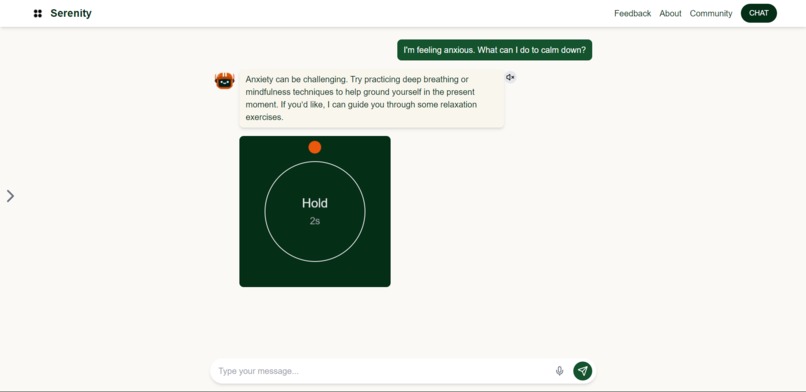 Serenity – screenshot 2