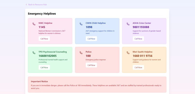 DigitalAlly for women's right – screenshot 4