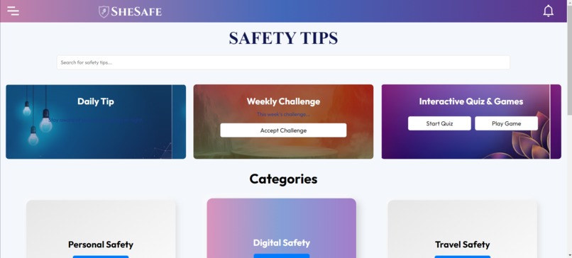 SheSafe – screenshot 3