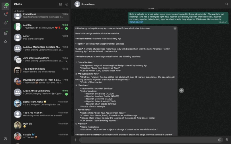 Prometheus – screenshot 4