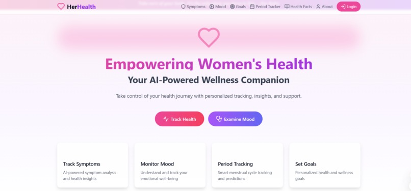 HerHealth – screenshot 1