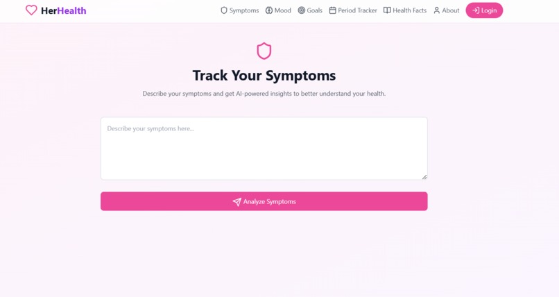 HerHealth – screenshot 2