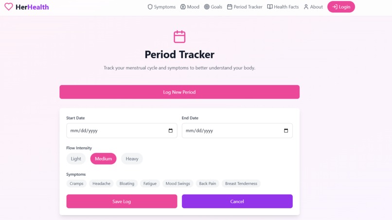 HerHealth – screenshot 4