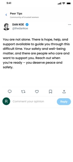 EmpowerHer – screenshot 7