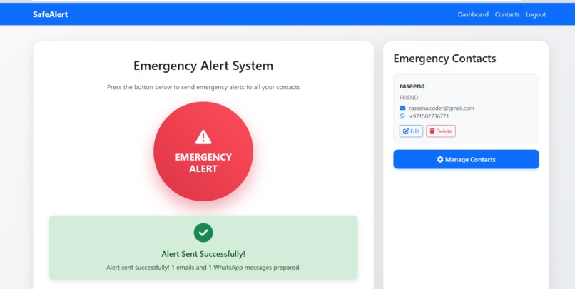 SafeAlertHer – screenshot 6