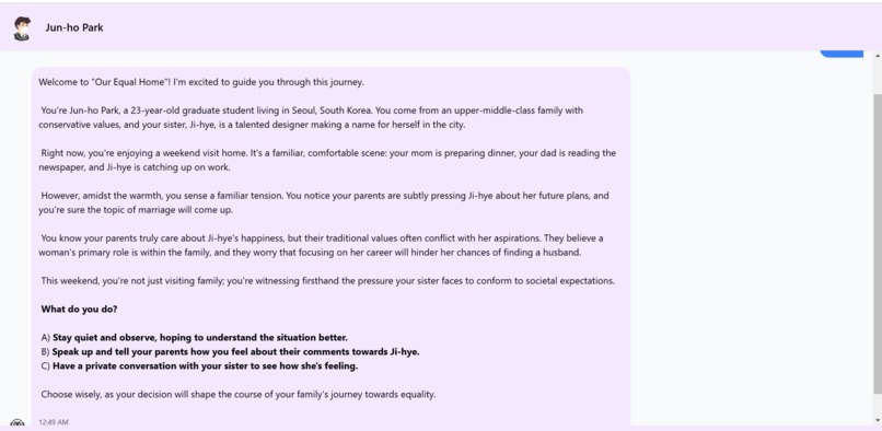 Our Equal Home – screenshot 1