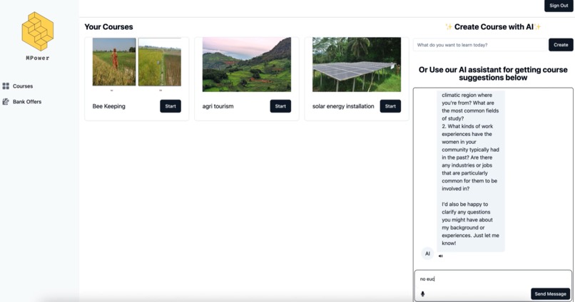 MPower – screenshot 2