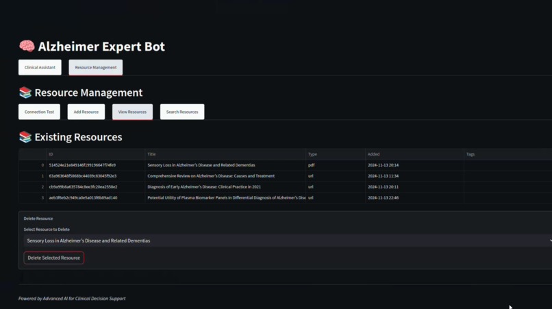Alzheimer-Expert-Bot – screenshot 3