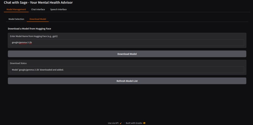 Generative AI for Personalized Mental Health Recommendations – screenshot 2