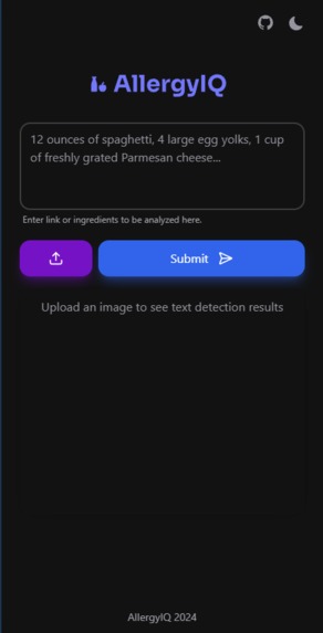 AllergyIQ – screenshot 2