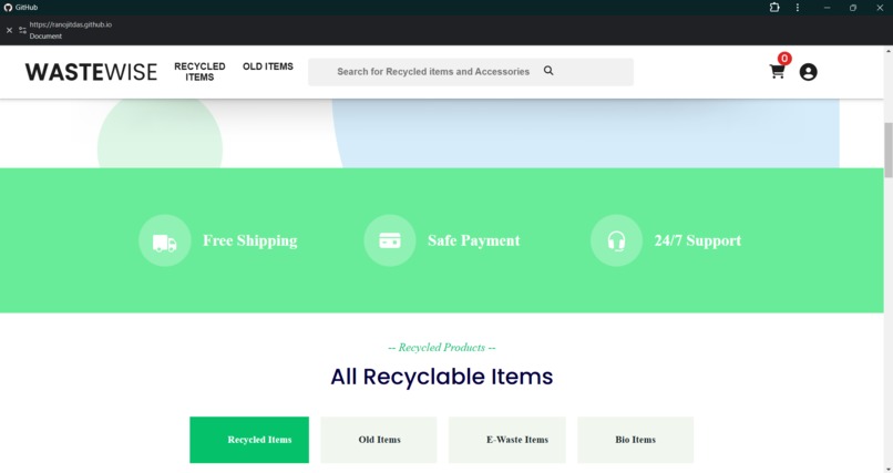 Wastewise – screenshot 1