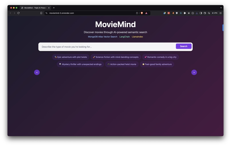 MovieMind – screenshot 2