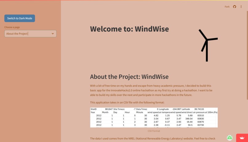WindWise – screenshot 1