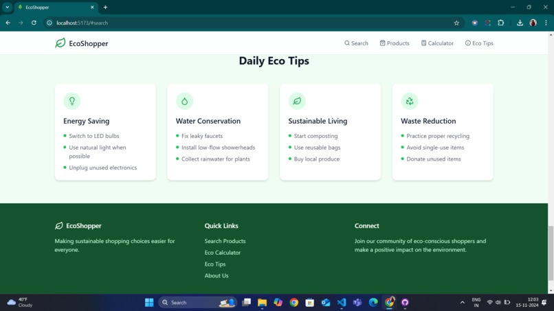 EcoShopper – screenshot 3