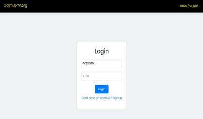 CalmDorm – screenshot 1
