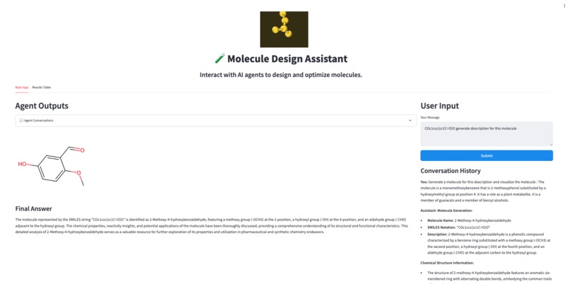 Molecule Design Assistant  – screenshot 6