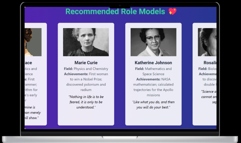 InspireHer – screenshot 2