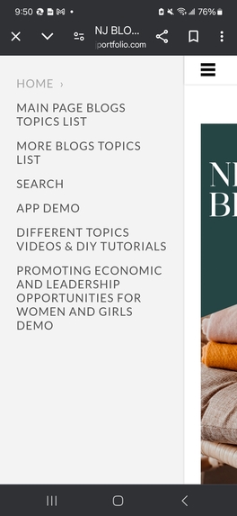 NJ Blogs App – screenshot 3
