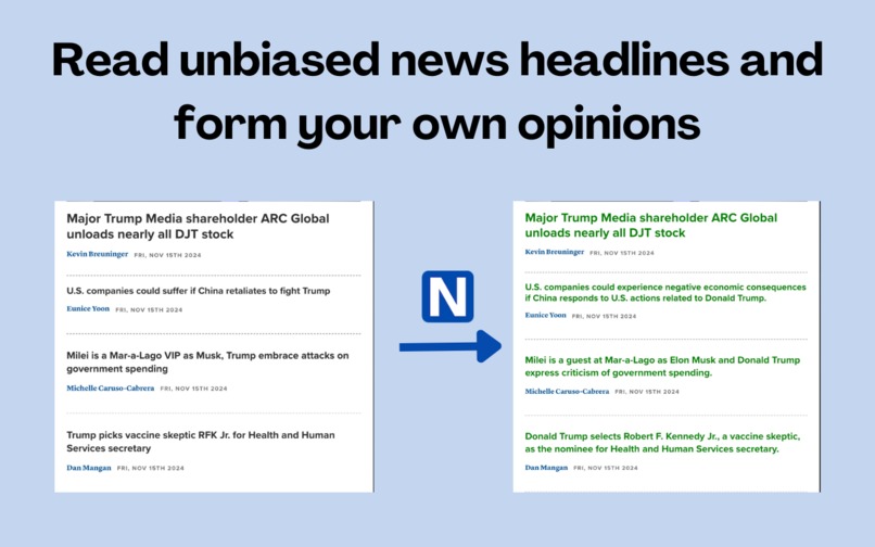 Neutrafy - Break free from biased headlines – screenshot 1