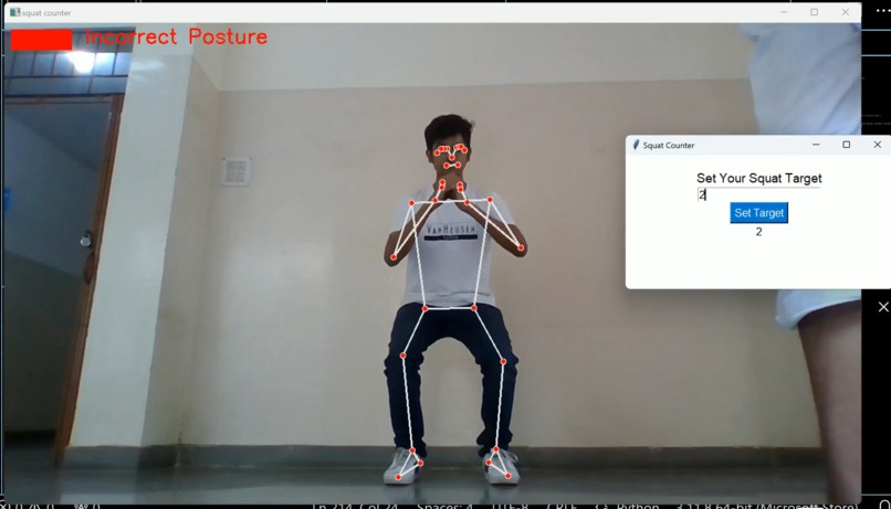 The Virtual Fitness Assistant – screenshot 1