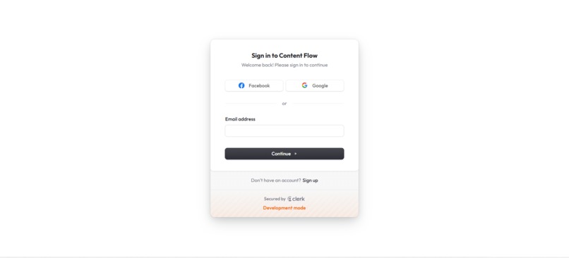 ContentFlow - Your AI-Powered Content Generation Platform – screenshot 1