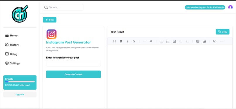 ContentFlow - Your AI-Powered Content Generation Platform – screenshot 2