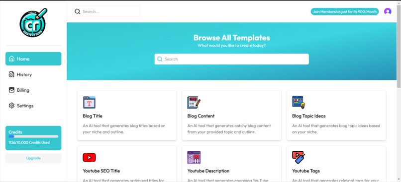 ContentFlow - Your AI-Powered Content Generation Platform – screenshot 3