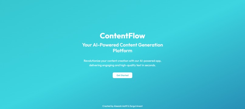 ContentFlow - Your AI-Powered Content Generation Platform – screenshot 4