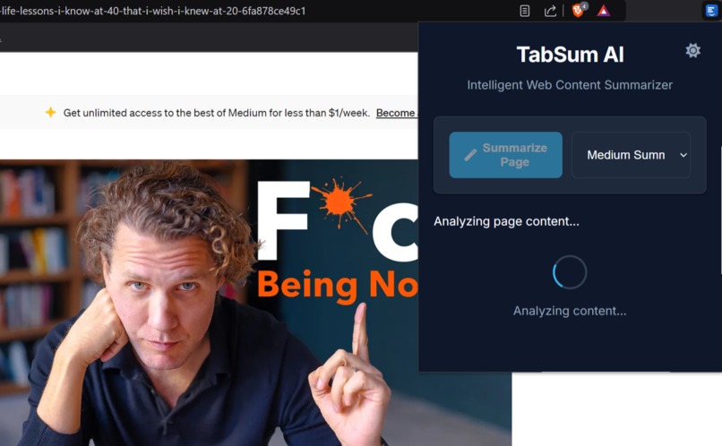 TubSum AI – screenshot 3