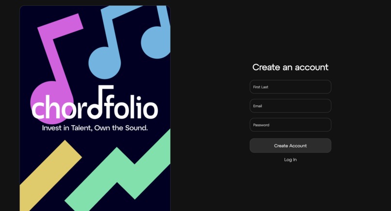 Chordfolio – screenshot 2