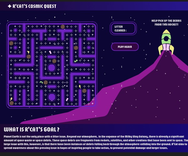 R'Cat's Cosmic Quest – screenshot 1