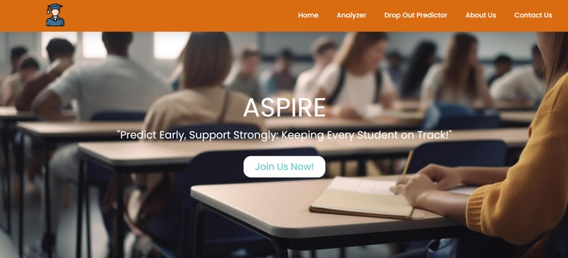 ASPIRE-STUDENT DROP OUT PREDICTOR – screenshot 1