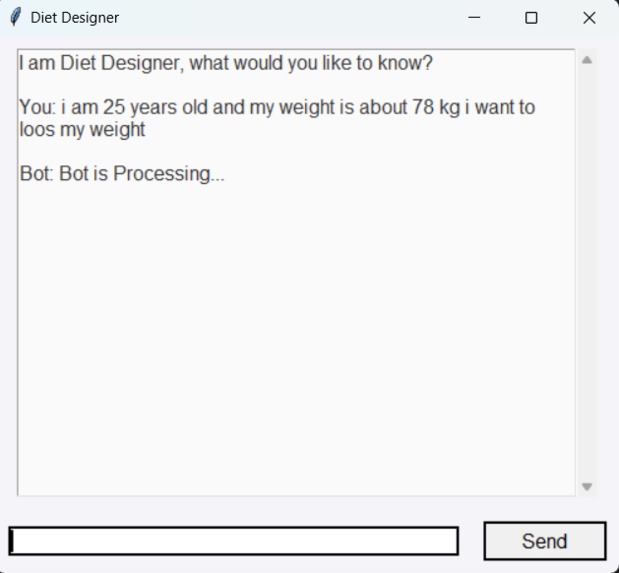 Diet Designer AI--42 – screenshot 1