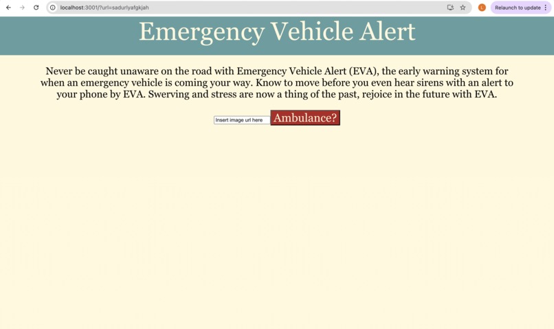 EVA: The Emergency Vehicle Alert – screenshot 1