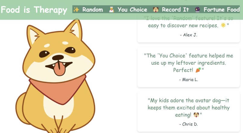 Food Is Therapy (F.I.T) – screenshot 1
