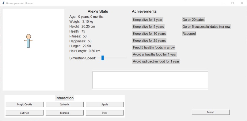 Grow a Human – screenshot 1
