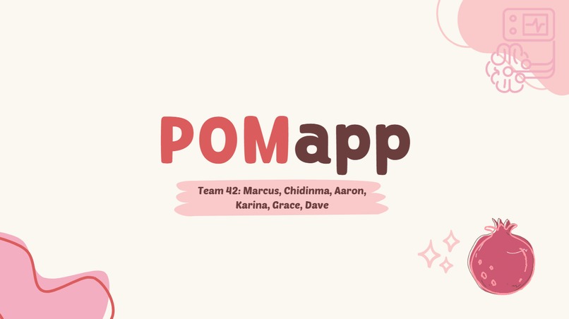 PomApp – screenshot 1