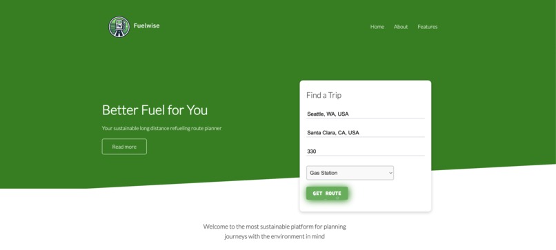 FuelWise: Cost-effective and Convenient Fuel Planning – screenshot 1
