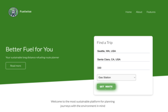 FuelWise: Cost-effective and Convenient Fuel Planning