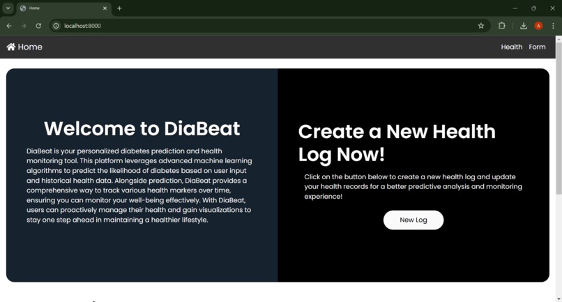 DiaBeat – screenshot 1