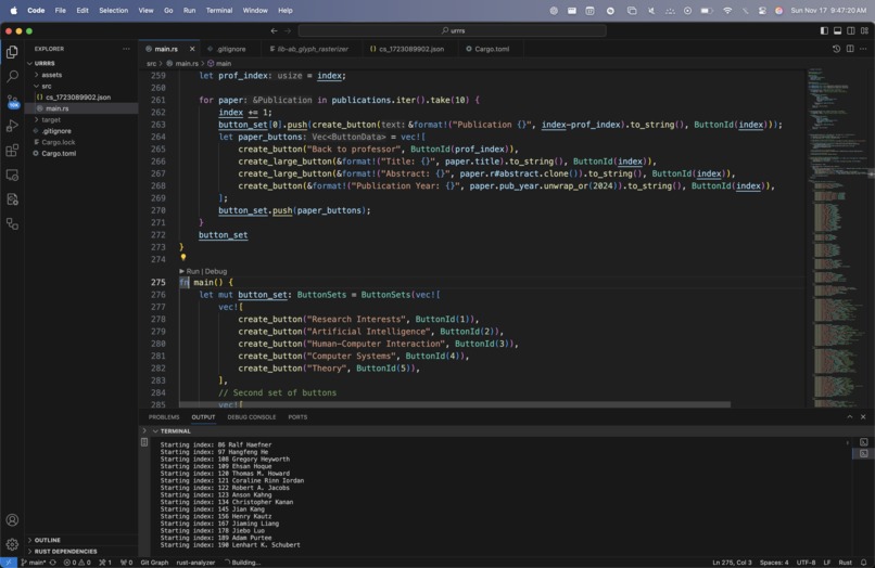 URRRS – screenshot 7