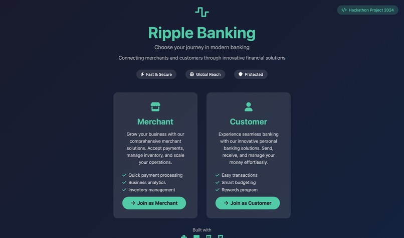 Ripple Banking – screenshot 1