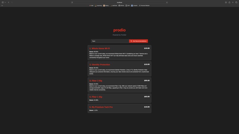 prodio – screenshot 2