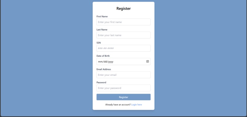 Village Vault Banking App – screenshot 2