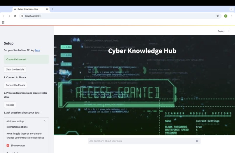 Cyber Knowledge Hub – screenshot 1