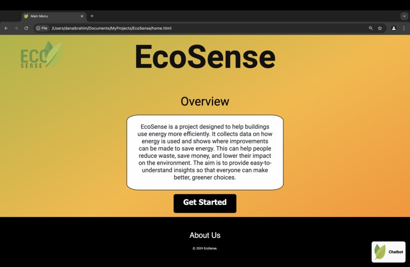 EcoSense – screenshot 2